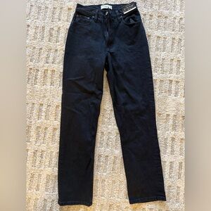 Abercrombie & Fitch curve love the 90s straight ultra high rise Jean